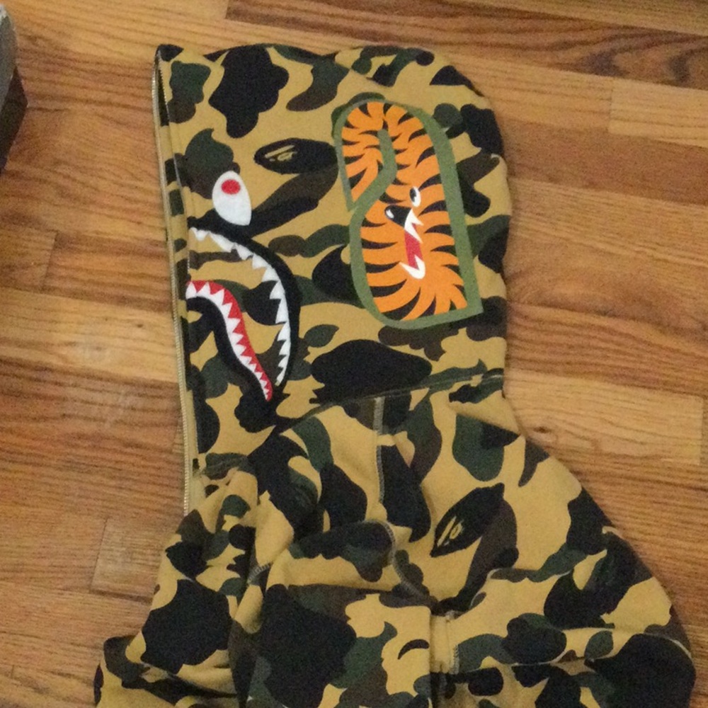 Bape hoodie first camo bathing ape